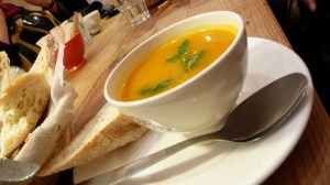 Soup at Le Pain Quotidien